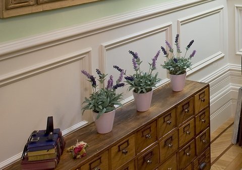 hallway wall panelling