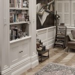 Home Library - transitional zone into Library study