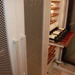 Wine conditioning cabinetry by Groth & Sons