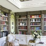 Residential library cabinetry