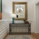 Wainscot panelling to foyer